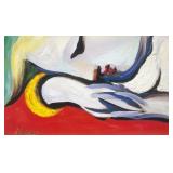 Rest Marie Therese Walter Canvas by Pablo Picasso