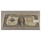 1928 Silver Certificate Funny Back