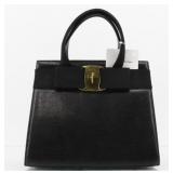 Salvatore Ferragamo Vara Embossed Handbag