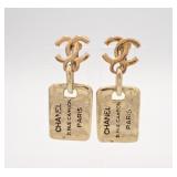 Chanel Vintage Classic Clip-on Earrings