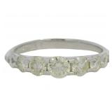 18k Gold 1.00 ct Natural Brilliant Diamond Ring