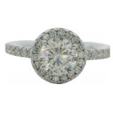 14k Gold 1.40 ct Round Brilliant Diamond Ring