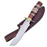 Frost Bleeding Heart Bowie Knife