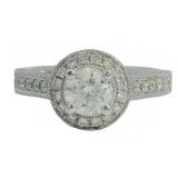 14kt Gold 1.53 ct Round Natural Diamond Ring