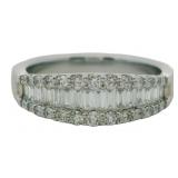 Platinum 1.00 ct Natural VS Brilliant Diamond Ring