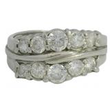 Platinum 1.01 ct Natural Brilliant Diamond Ring