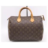 Louis Vuitton Monogram Speedy 30 Handbag