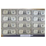 1957 Blue Seal $1 Silver Certificates