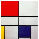 Composition C (III) c.1935 Canvas by Piet Mondrian