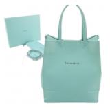 Tiffany & Co. Small Blue 2 Way Shopping Bag