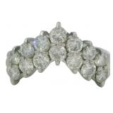 Platinum 1.50 ct Natural Diamond Ring