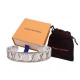 Louis Vuitton Jonc Multi LV Open Bangle Bracelet