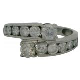 Platinum 1.00 ct Natural Diamond Ring