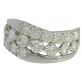 Platinum 2.00 ct Natural VS Brilliant Diamond Ring