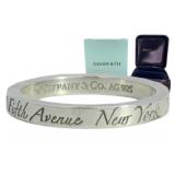 Tiffany & Co. New York Notes Ring