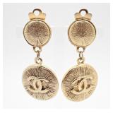 Chanel Coco Double Clip-on Earrings
