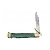 Michael Prater Golden Jade Swingguard Knife