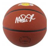 Autographed Magic Johnson Lakers Logo Basketball