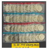 1973-D & 1973-P Kennedy Half Dollar Coins