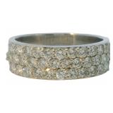 Platinum 1.05 ct Natural Brilliant VS Diamond Ring