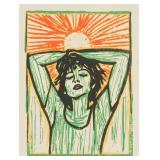 Tussle In The Sun Canvas by Van Gogh LTD