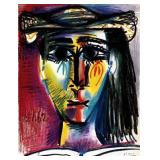 Woman w/Hat 1962 Giclee Canvas by Pablo Picasso