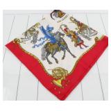 Hermes Carr 90 Fashion Scarf 100% Silk