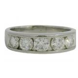 Platinum 1.02ct Natural Diamond Ring