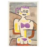 The Girl In The North Giclee Canvas by Paul Klee