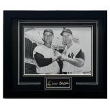 Roger Maris & Mickey Mantle Yankees Framed Photo
