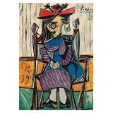 Femme Assise Giclee Canvas by Pablo Picasso