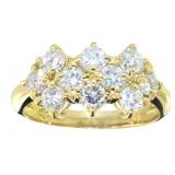 18kt Gold Natural 1.12 ct Brilliant Diamond Ring
