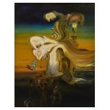 Profanation of the Host Canvas by Salvador Dali