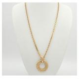 Yves Saint Laurent Gold Necklace