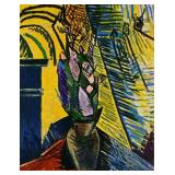 Fleurs sur une table Giclee Canvas - Pablo Picasso