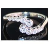 Platinum 1/2 ct Natural Brilliant VS Diamond Ring