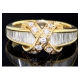 18kt Gold 1.07 ct Natural VS Diamond Ring