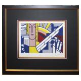 Modern Art Framed Giclee by Roy Lichtenstein