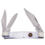 Hen & Rooster Mother of Pearl Whittler Knife