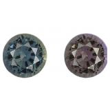 GIA Certified Round 1.08 ct Color Change Sapphire