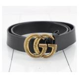 Gucci GG Marmont Leather Belt