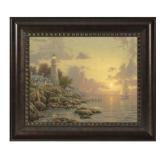 The Sea of Tranquility Canvas by Thomas Kinkade