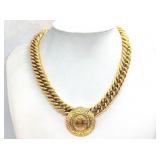 Chanel Cambon Double Hanging Chain Necklace