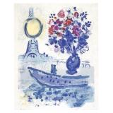 Marc Chagall LTD EDT Bateauï¿½Mouche with Bouquet