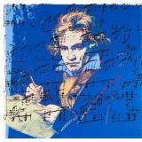 Beethovan Blue c.1987 Canvas by Andy Warhol