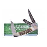 Hen & Rooster Buffalo Horn Gunboat Knife