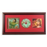Autographed Taylor Swift Custom Framed CD Display