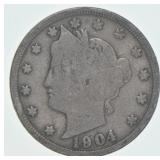 1904 Liberty Nickel