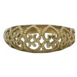10kt Gold Filigree Heart Ring