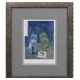 Paloma & Francis Framed Giclee by Pablo Picasso